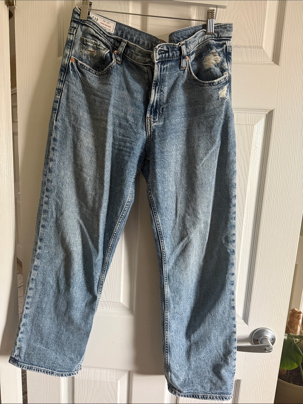 GAP worsens Light Wash Relaxed Jeans 8P 29”